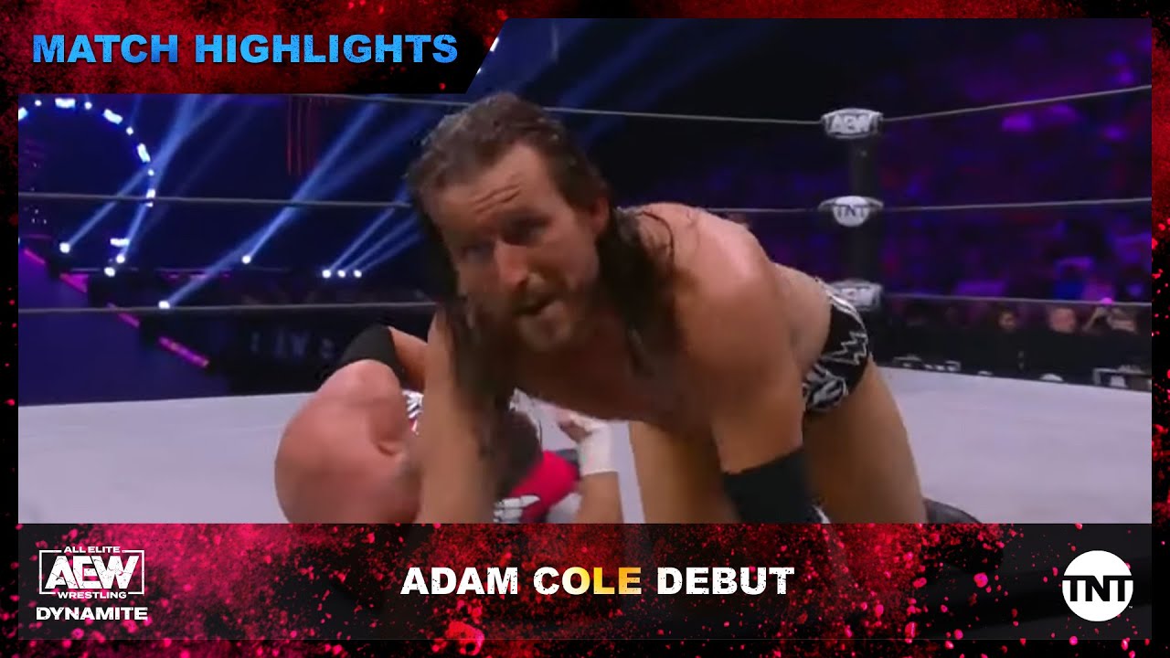 image 0 Adam Cole Makes His Aew In-ring Debut