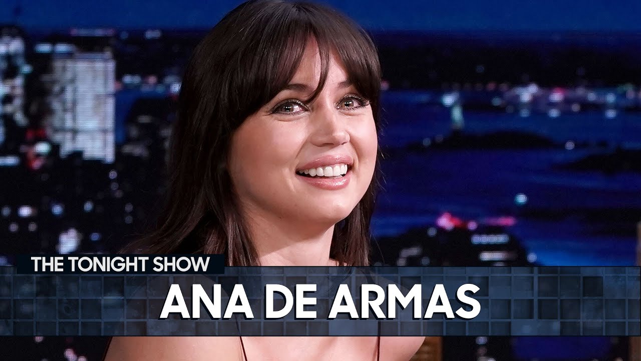 Ana De Armas Hitchhiked To School : The Tonight Show Starring Jimmy Fallon