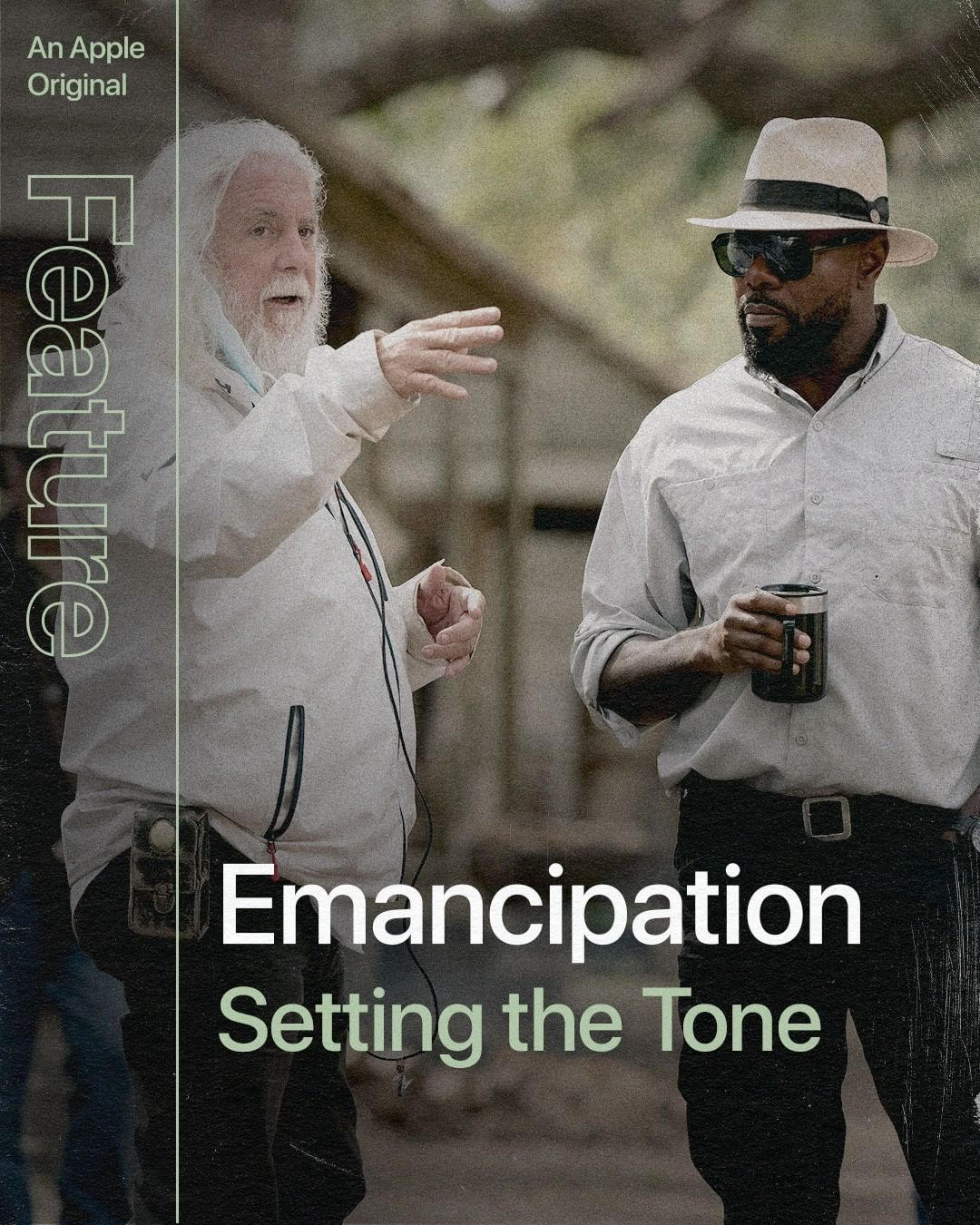 image  1 Apple TV+ - #Emancipation director Antoine Fuqua and cinematographer Robert Richardson discuss how t