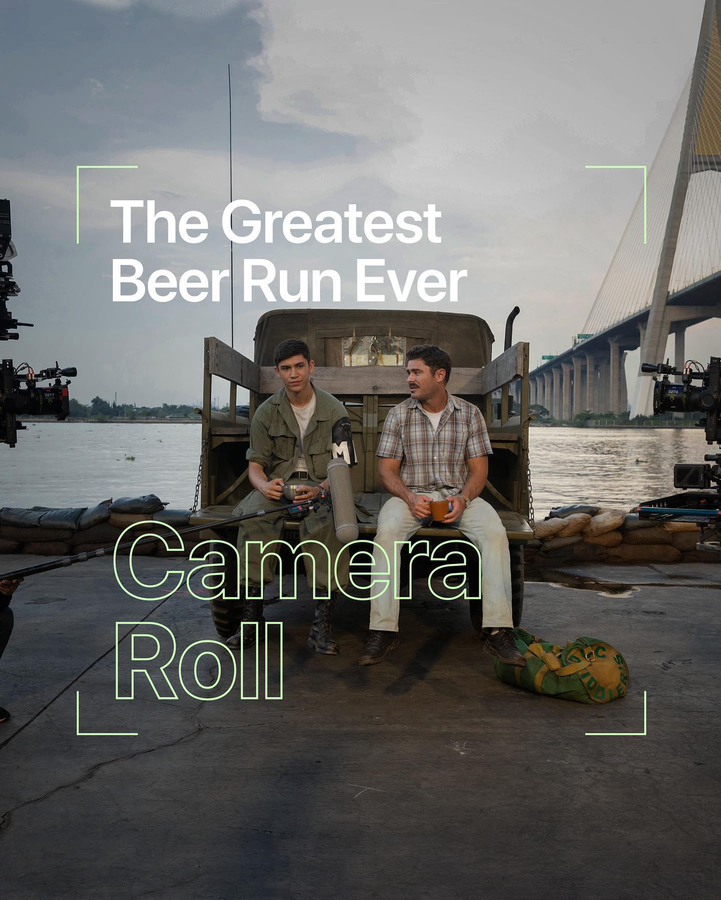 Apple TV+ - Film imitates real life in the new Apple Original film #TheGreatestBeerRunEver, based on