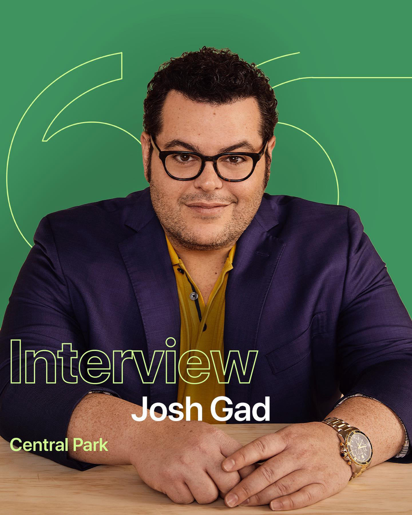 Apple TV+ - Swipe to hear #CentralParkOfficial co-creator, #JoshGad, talk about his experience worki