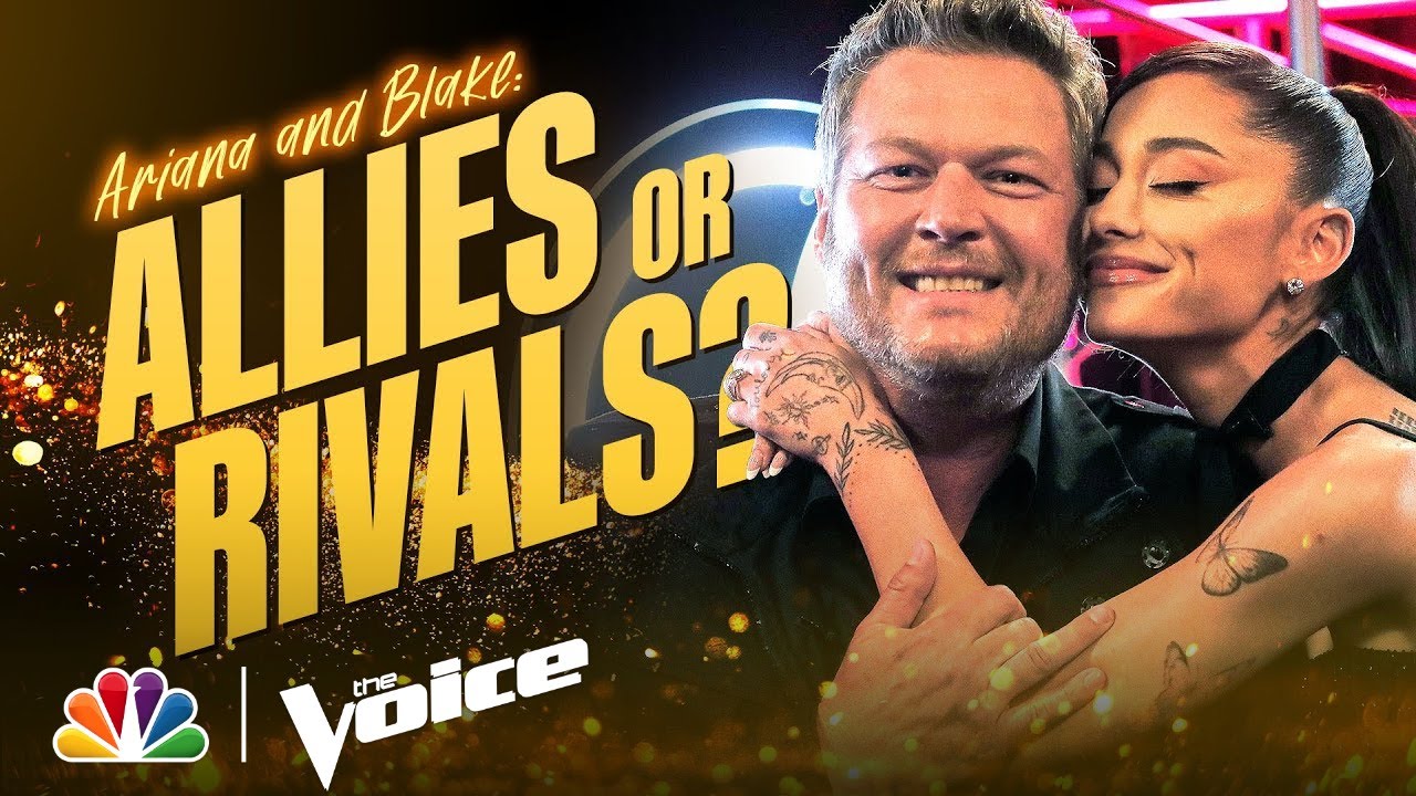 image 0 Are Ariana Grande And Blake Shelton Allies Or Rivals? : The Voice 2021