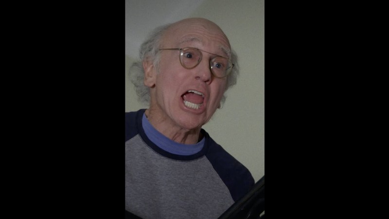 image 0 Curb Your Enthusiasm  : Larry David Gets Angry #shorts