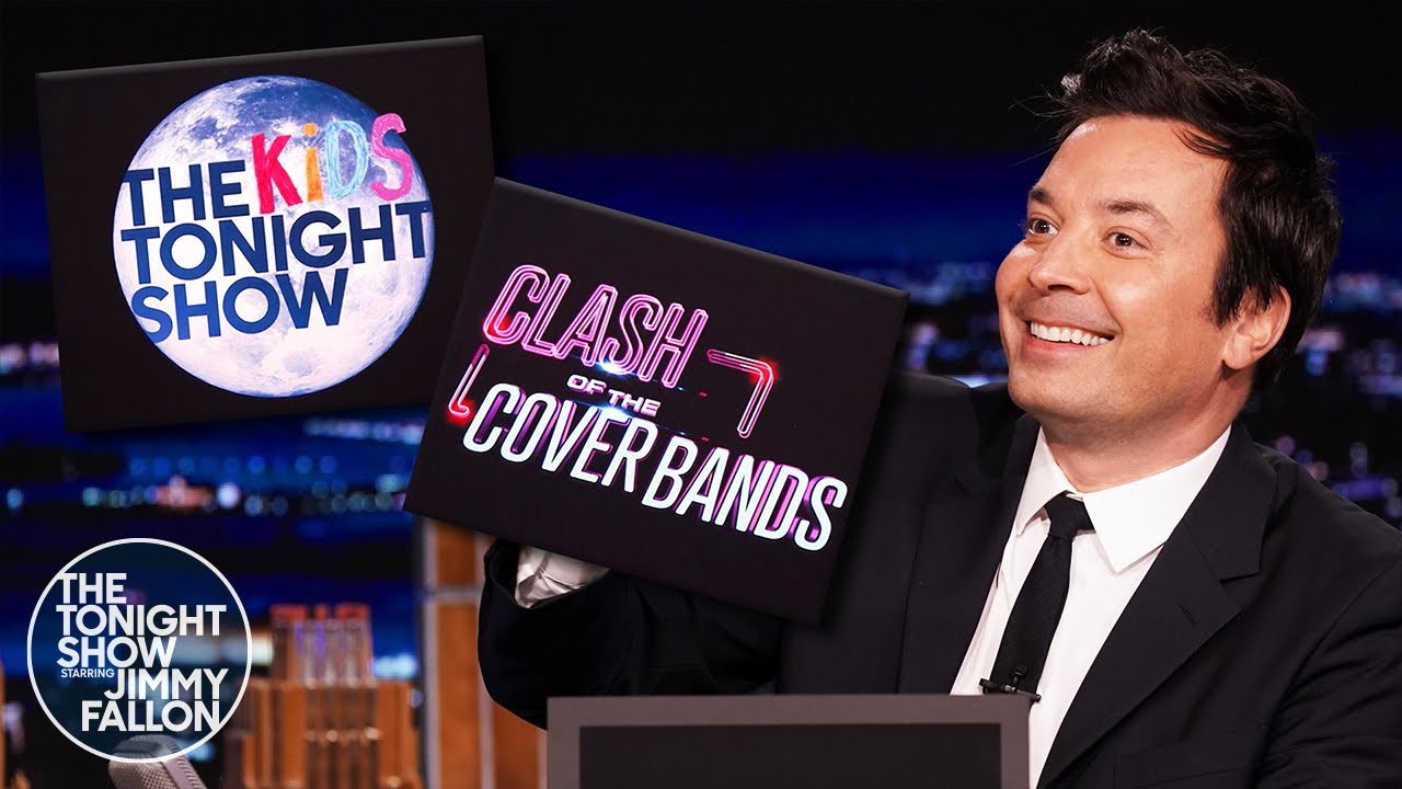 image 0 Jimmy Announces Clash Of The Cover Bands And The Kids' Tonight Show : The Tonight Show
