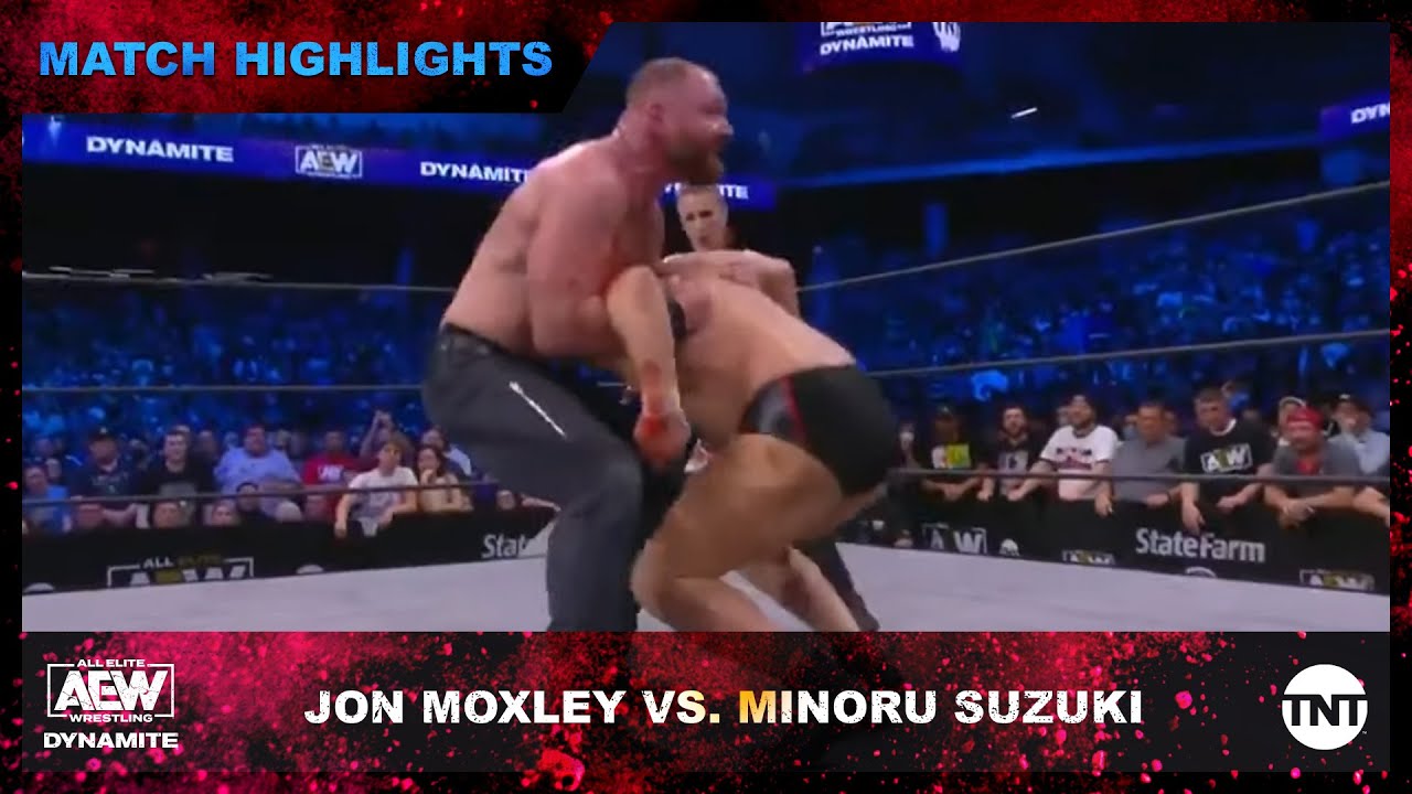 image 0 Jon Moxley Faces Off Against Wrestling Legend Minoru Suzuki