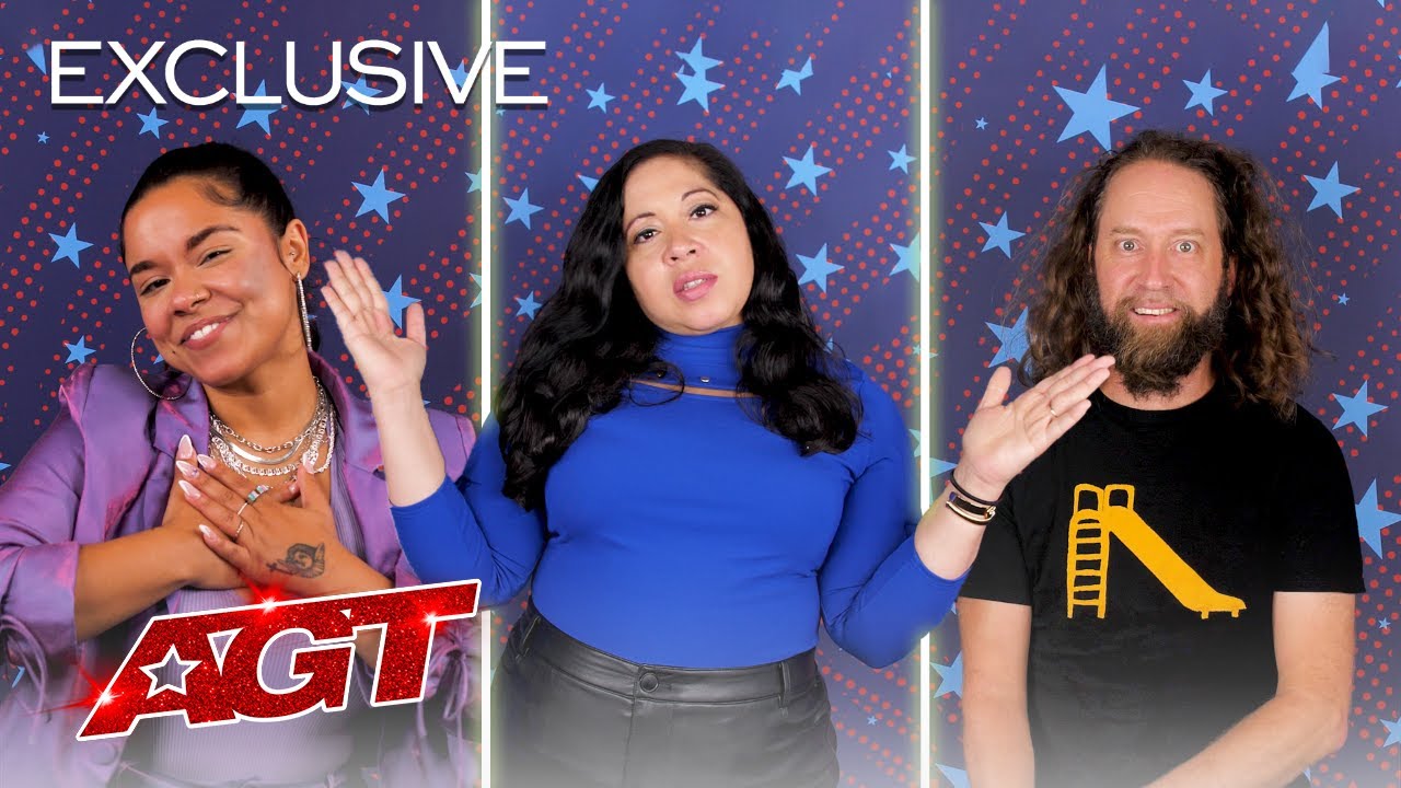 image 0 Josh Blue Gina Brillon And Brooke Simpson React To Performing On Agt! : America's Got Talent 2021