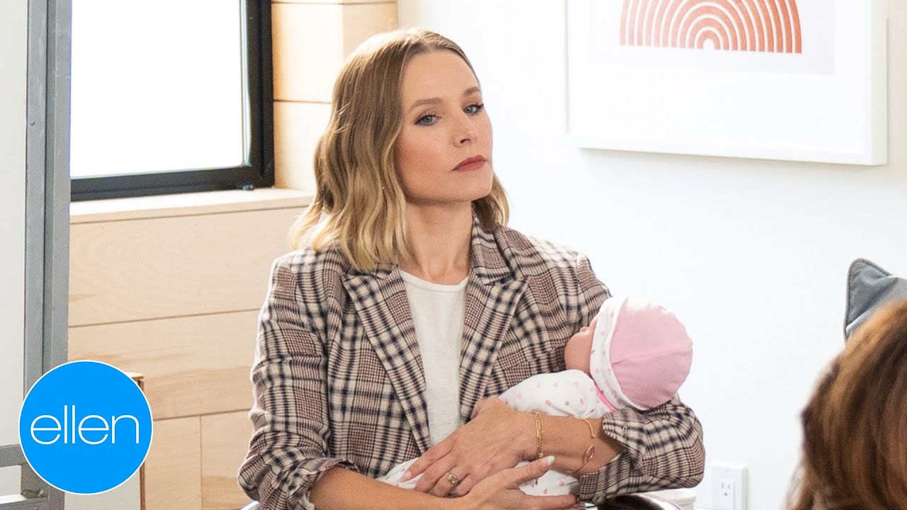 Kristen Bell Talks To Grandparents About Breastfeeding In The Season 6 Premiere Of 'momsplaining'!