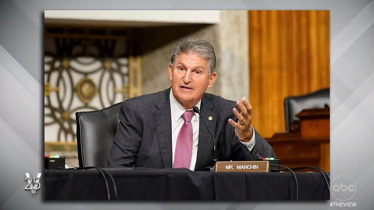 Manchin Open To Negotiating Social Spending Bill? : The View