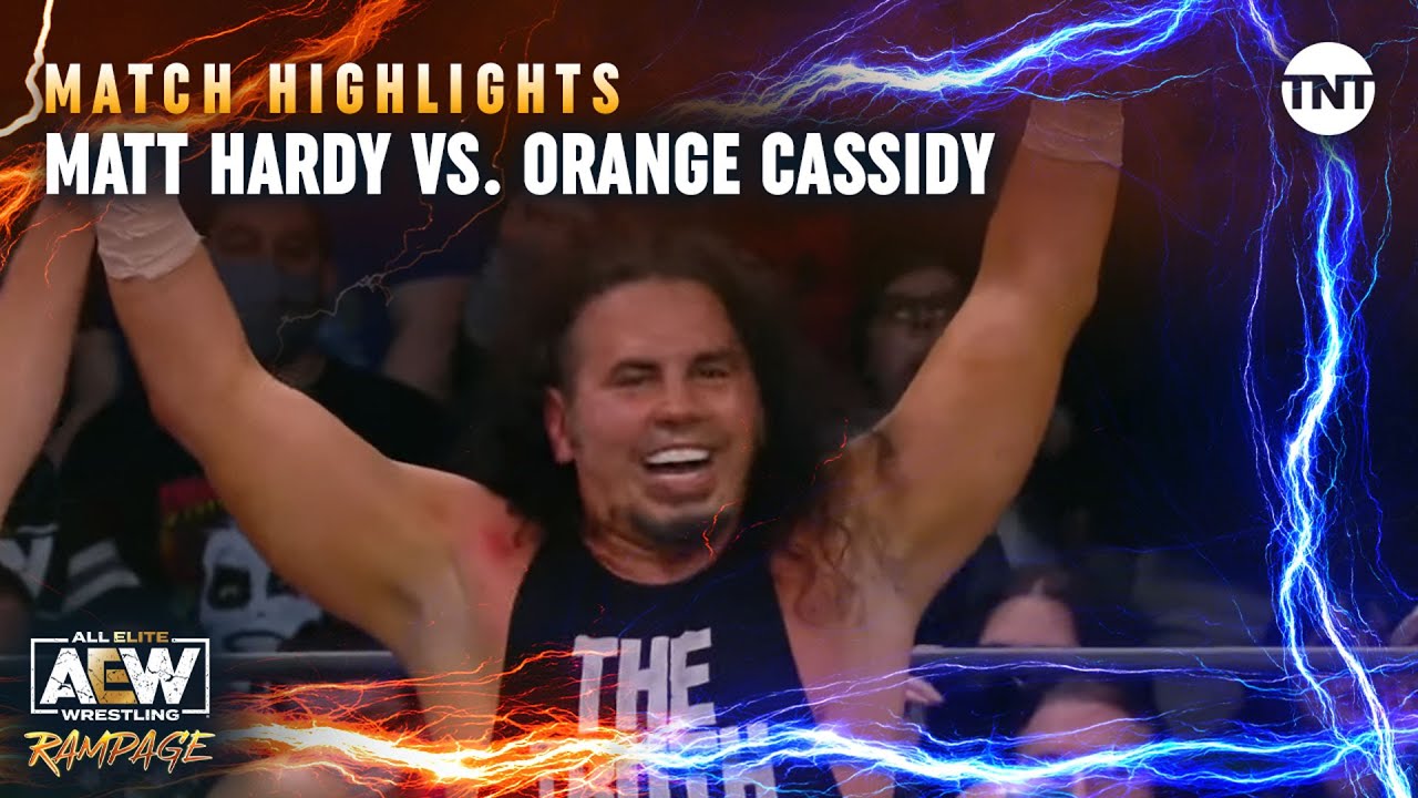 image 0 Matt Hardy And Orange Cassidy Take Their Rivalry To The Ring In A Lumberjack Match