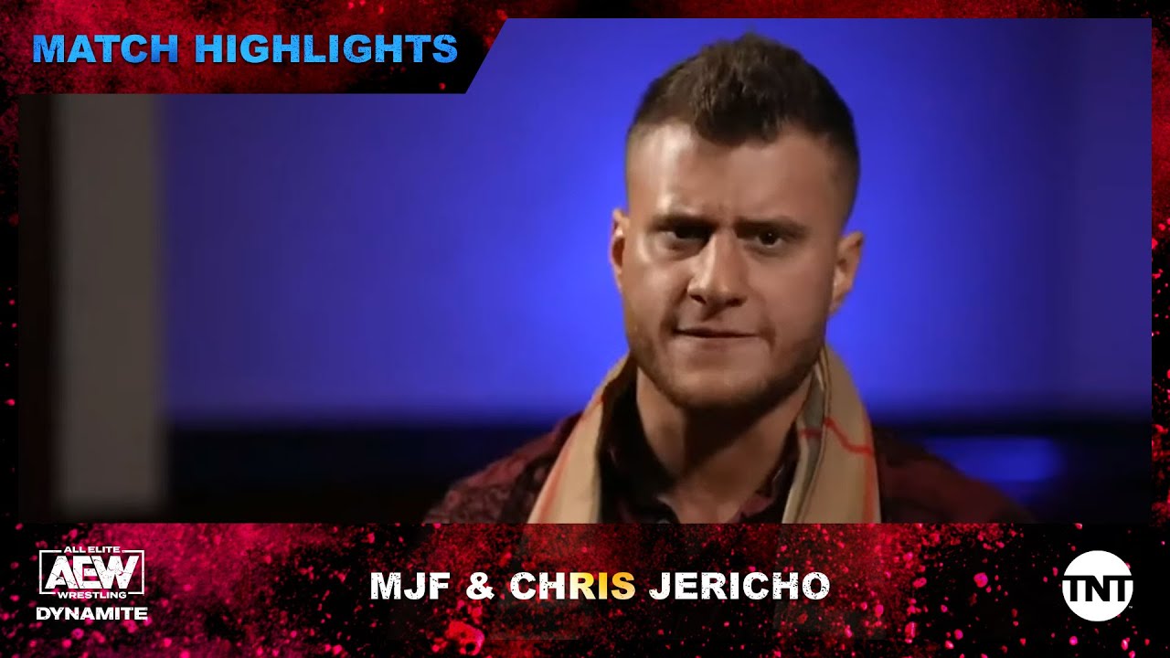 image 0 Mjf Dresses Down Chris Jericho Ahead Of Their Match At All Out