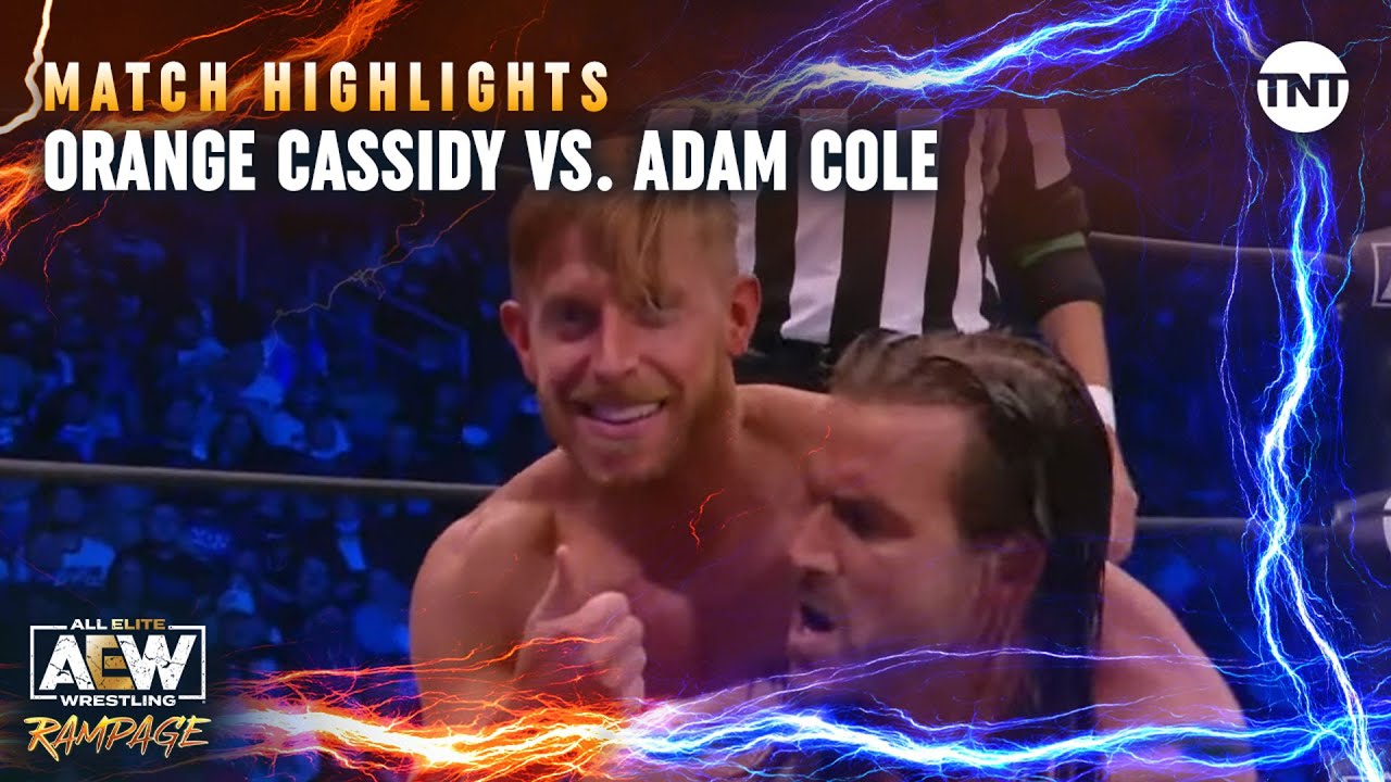 image 0 Orange Cassidy And Adam Cole Finally Meet In An Aew Ring