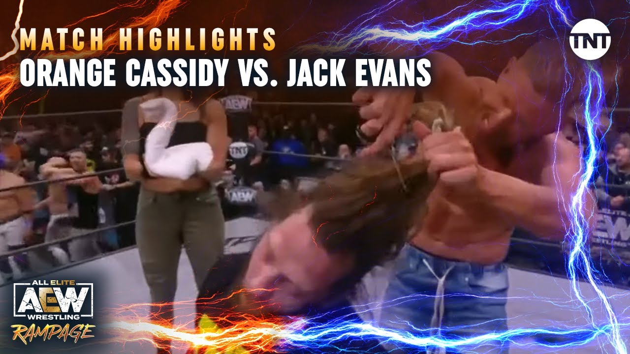 Orange Cassidy And Jack Evans Have Their Hair On The Line