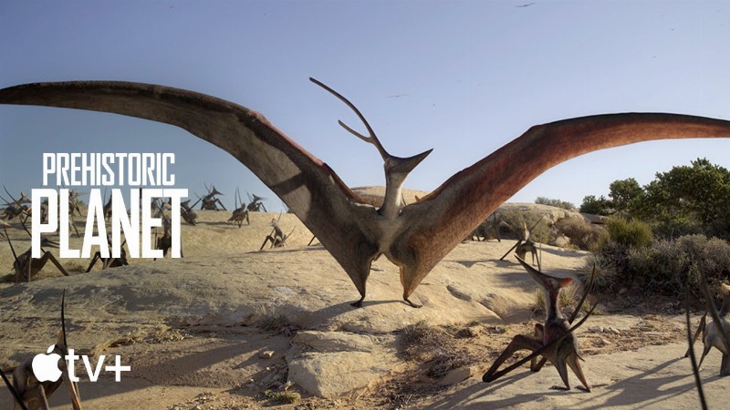 Prehistoric Planet — Uncovered: Flamboyant Flyers : Apple Tv+