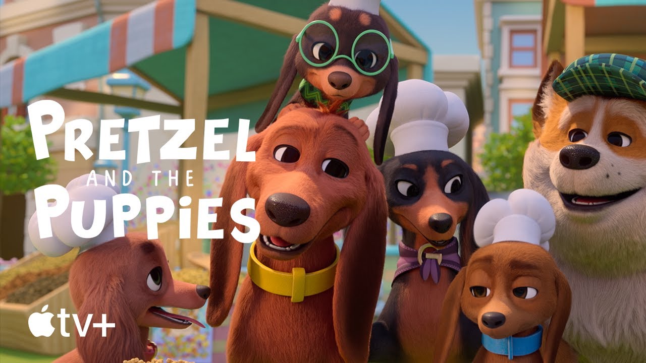 image 0 Pretzel And The Puppies — Official Trailer : Apple Tv+