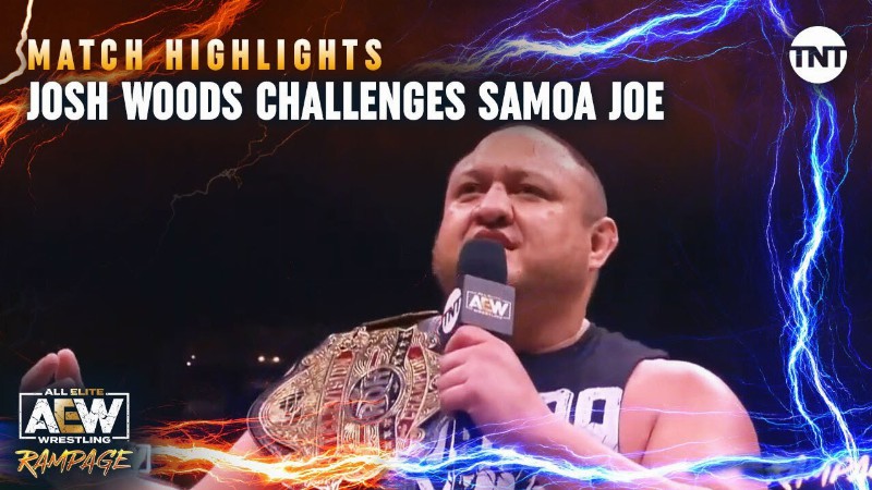 Samoa Joe Accepts Josh Woods' Challenge For The Roh World Tv Championship