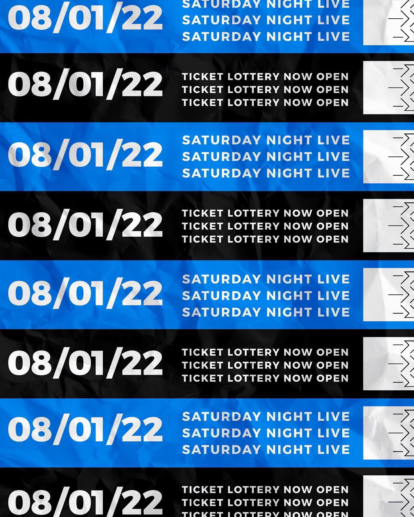 Saturday Night Live - The ticket lottery is now OPEN