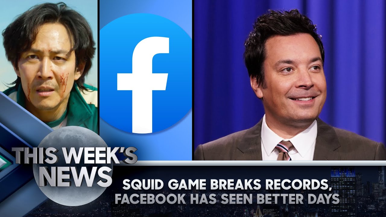 image 0 Squid Game Smashes Streaming Records Facebook’s Very Bad Week: This Week’s News : Tonight Show