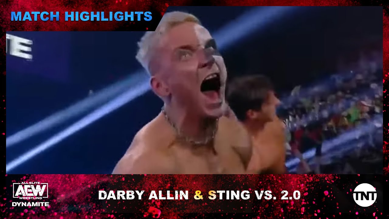 Sting And Darby Allin Show Out In A Texas Tornado Tag