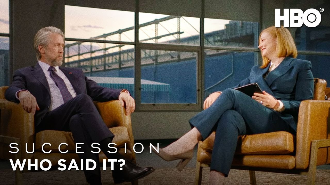 image 0 Succession: Who Said It? With Sarah Snook And Alan Ruck : Hbo