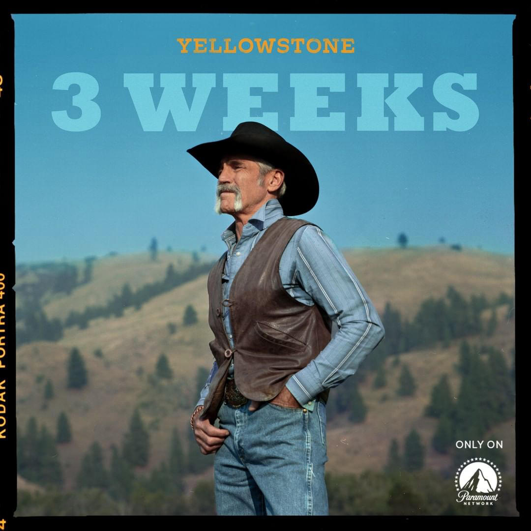 Yellowstone - Only three weeks to go